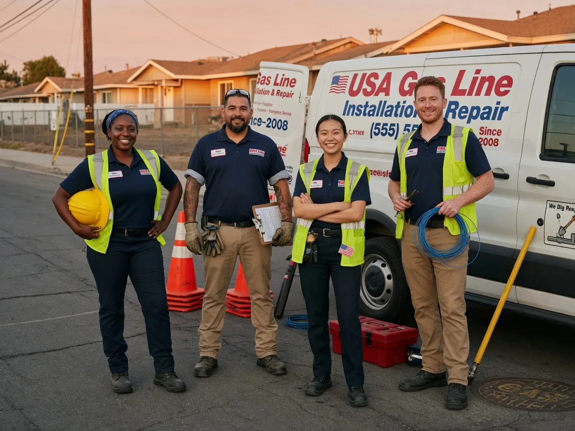 Gas Line Installation company in Saint Charles, AR